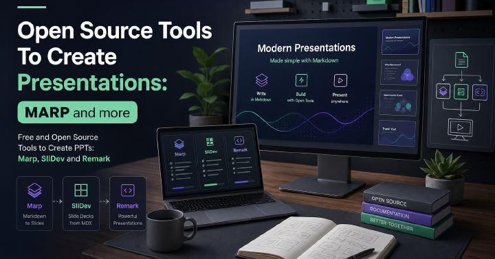 How to use Open Source Presentation Tools.