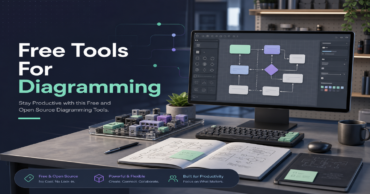 How to use Open Source Diagramming Tools.