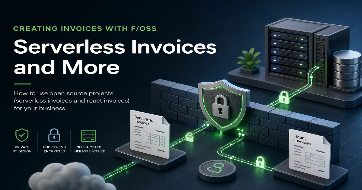 Invoice creation with OSS