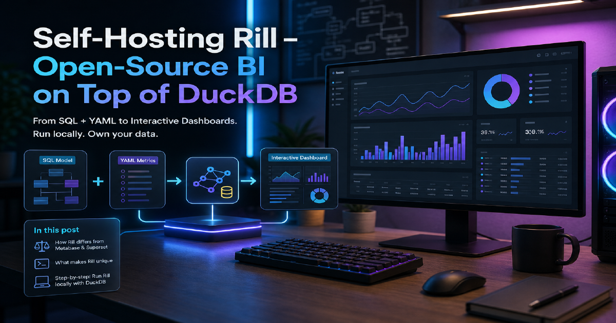 Rill - Operational BI on DuckDB