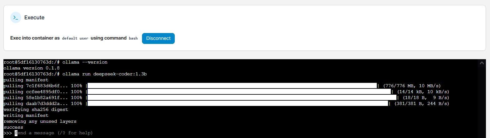 Using DeepSeek Coder LLM with OLLama for free