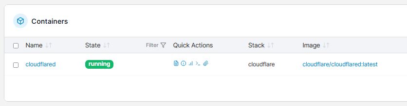Navigating Dash Cloudflare interface